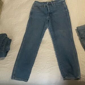 Madewell Stovepipe size 30
